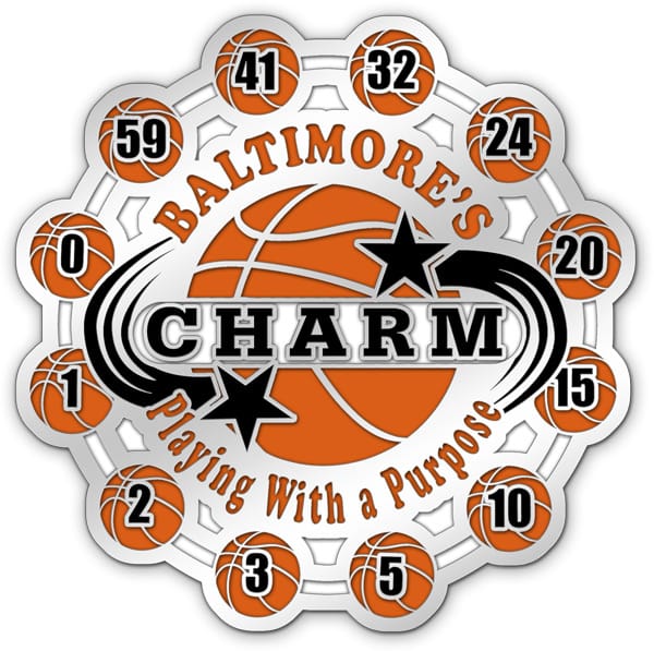 Quality Basketball Trading pins